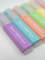 Resaltador Meiri, 6 Pcs Color Unico
