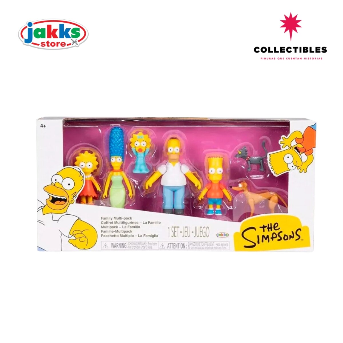 THE SIMPSONS! SET DE FIGURAS 2.5" 