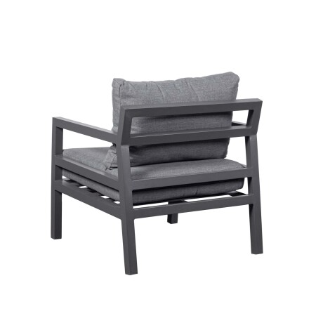 SET DE LIVING ALUMINIO GRIS PORTOFINO