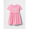 IE FT SS LOGO DRESS MAY PINK