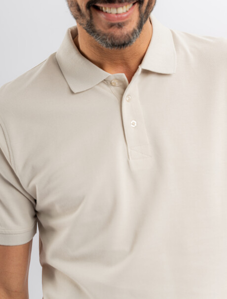 Remera m/c lisa topo