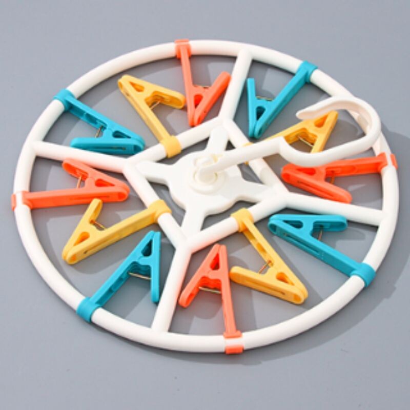 Tendedero 12 Palillos Circular - Colores Tendedero 12 Palillos Circular - Colores