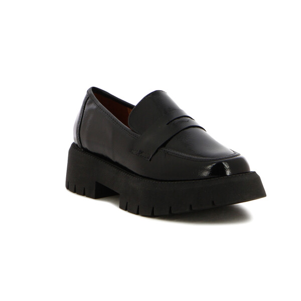 Mocasines Mujer Vizzano Suela Alta Negro