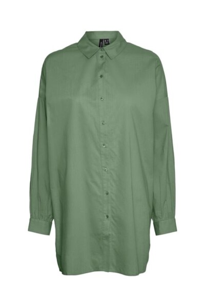 Camisa Bina Oversize Loden Frost