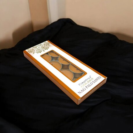 Pack Velas Aromáticas x10 Viajyshree Golden Nag Palo Santo