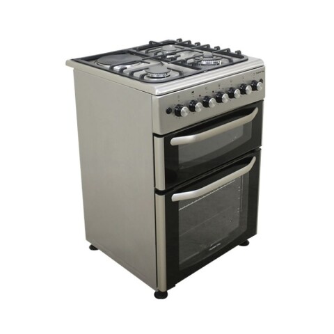 COCINA COMBINADA TURCA PUNKTAL DOBLE HORNO Gris
