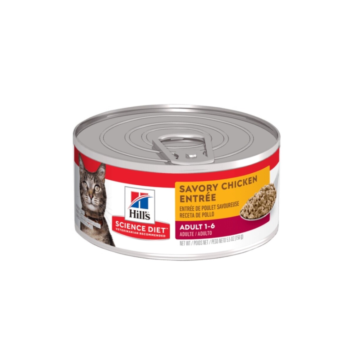 HILLS FELINE ADULT SAVORY TURKEY ENTREE 156GR - Hills Feline Adult Savory Turkey Entree 156gr 