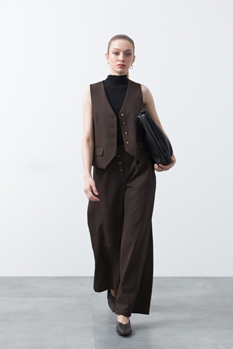 PANTALON NIA - Chocolate 