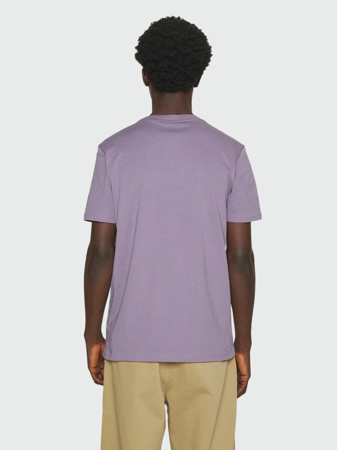 BOSS -Remera de algodón con logo, regular fit , THINKING Violeta