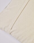 Almohadón Bibiana de lana y algodón beige con estampado marrón y terracota 45 x 45 cm