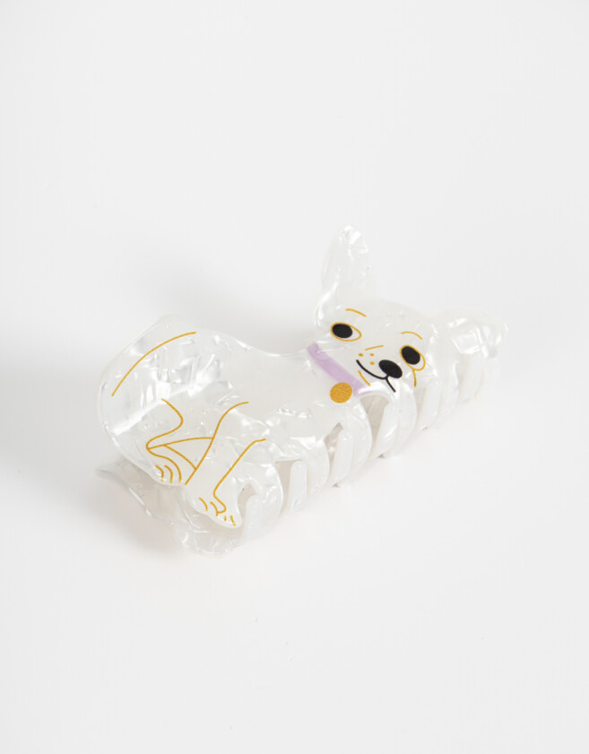 Broche Animalito Broche Acrílico Perrito - Combinacion Bicolor