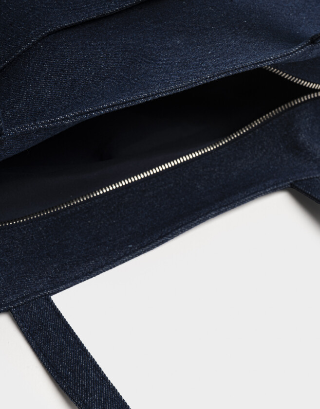 Shopper Carteras De Mano - Azul Gastado