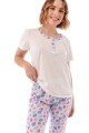 Pijama Manga Corta Pantalón 41641 Pijama Manga Corta Pantalón 41641