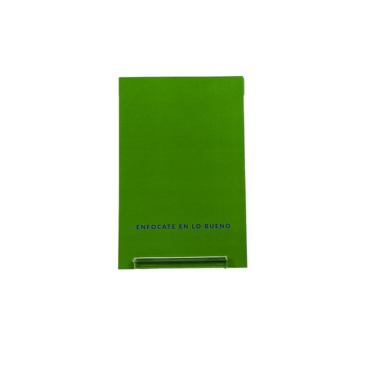 Block notas verde 