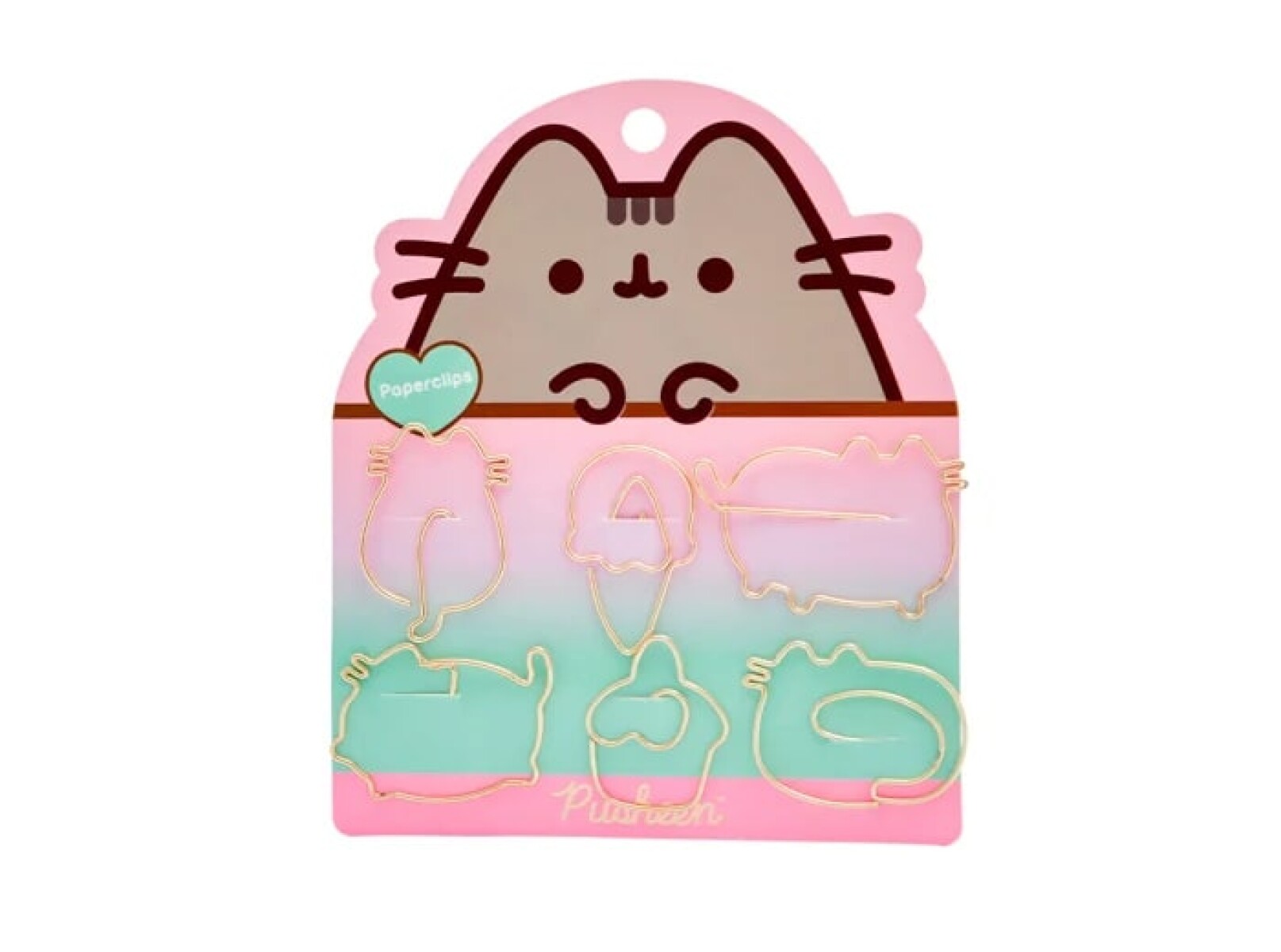 Clips Mooving Pusheen - x6 formas 