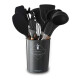 Kit Set Utensilios Para Cocina Madera Y Goma Kit Set Utensilios Para Cocina Madera Y Goma