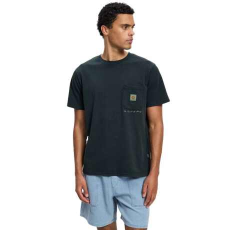 Remera Rhythm Vintage Pocket Negro