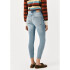 CALCA SKINNY FEM AZUL MEDIO