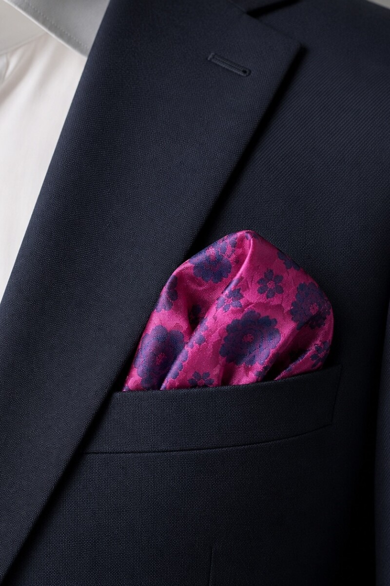 Pañuelo de Bolsillo Fucsia FUCSIA