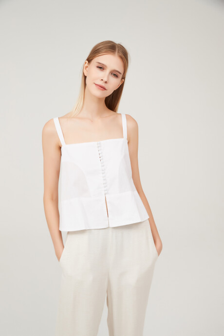 Musculosa Satoshi Blanco