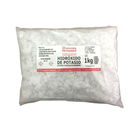 Hidróxido de potasio 1kg Hidróxido de potasio 1kg