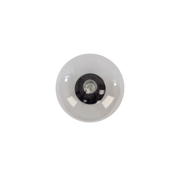 Luminaria globo de PMMA esfumado con base, Ø250mm ML0012