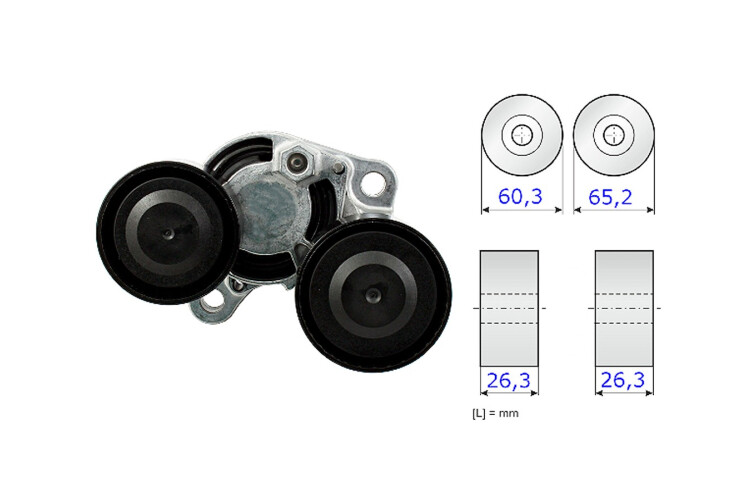 Tensor Guia Correa BMW 320 Td (E90) 04-10 Tensor Guia Correa BMW 320 Td (E90) 04-10