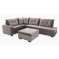 SOFA ESQUINERO TOKIO CON PUFF - VARIOS COLORES SOFA ESQUINERO TOKIO CON PUFF - VARIOS COLORES