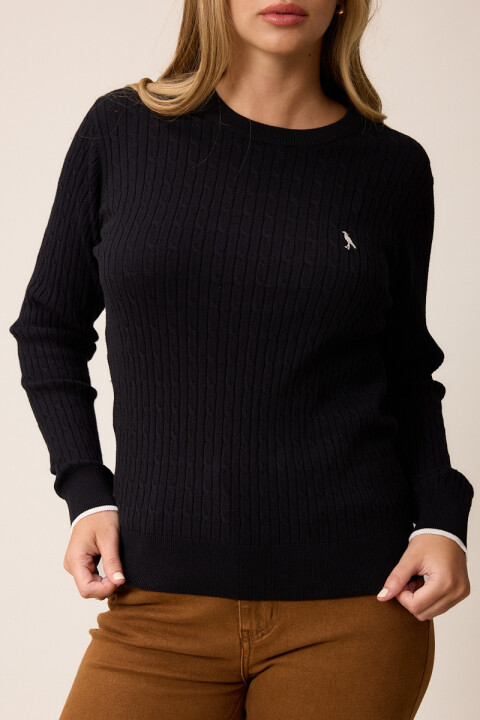 SWEATER DUNAI POLANCO Negro