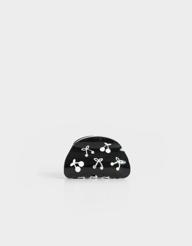 Broche Con strass Broche Acrílico Estampado - Combinacion Tricolor