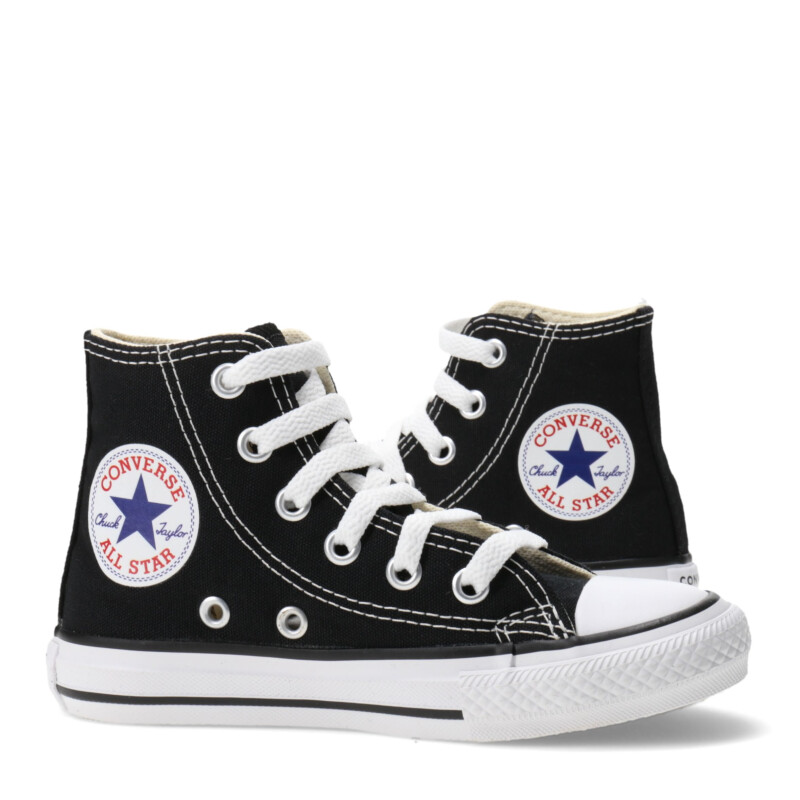 Championes Infantiles Converse Chuck Taylor Hi KIDS Negro