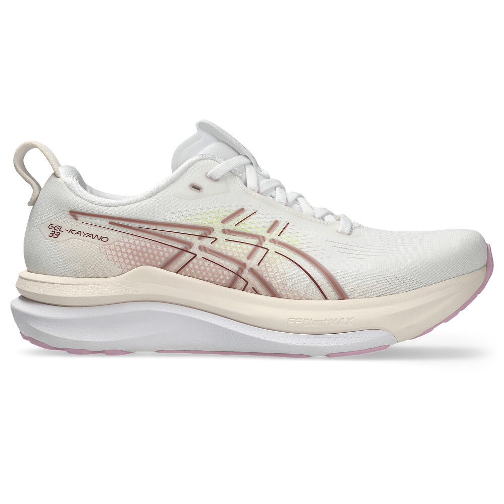 Zapatilla Running GEL-Kayano 33 Mujer White/hazy Lilac