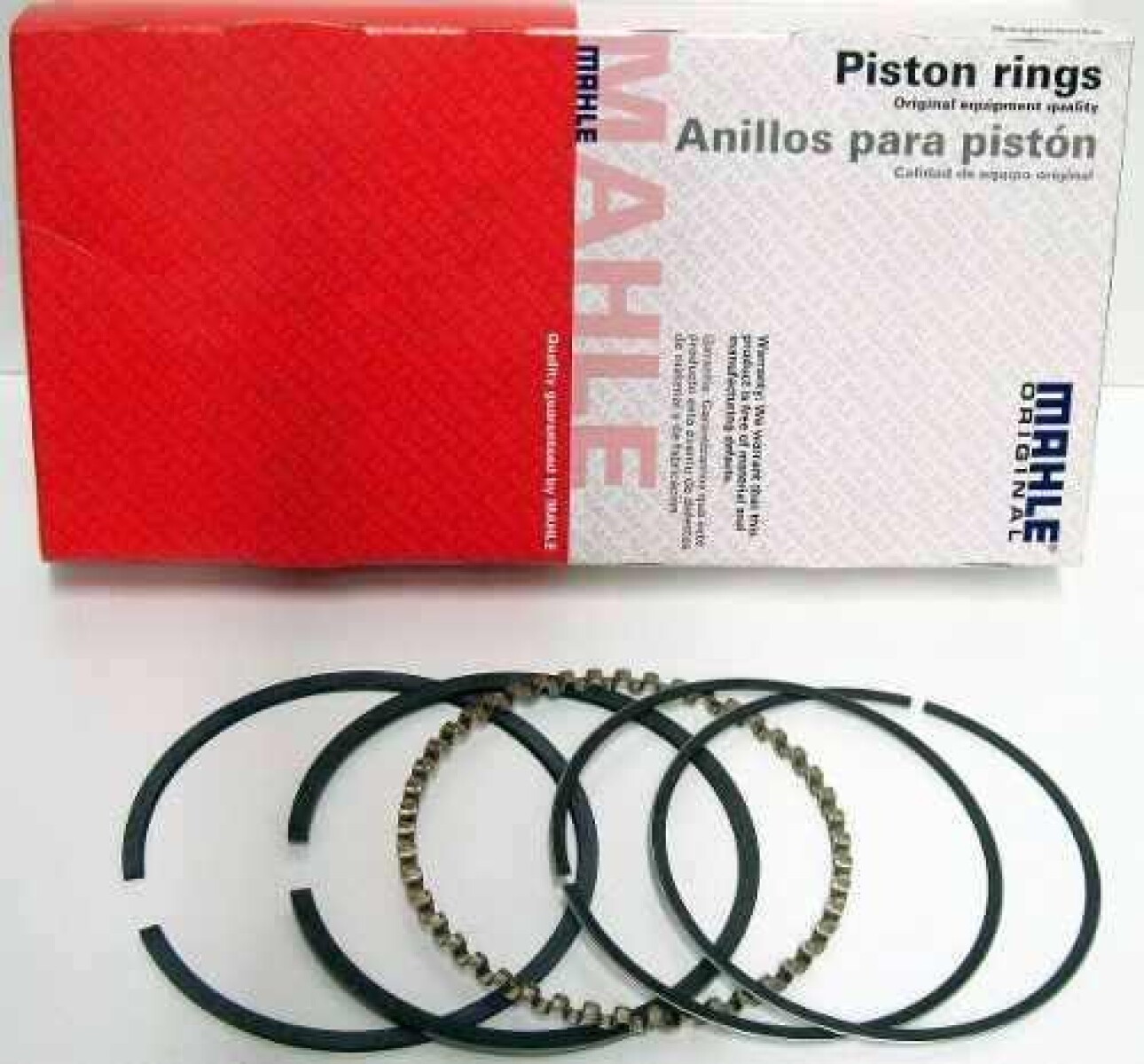 AROS DE PISTON CHEVROLET JGO. STD CHEVETTE 1.4N 82MM (2X2X4) MAHLE 