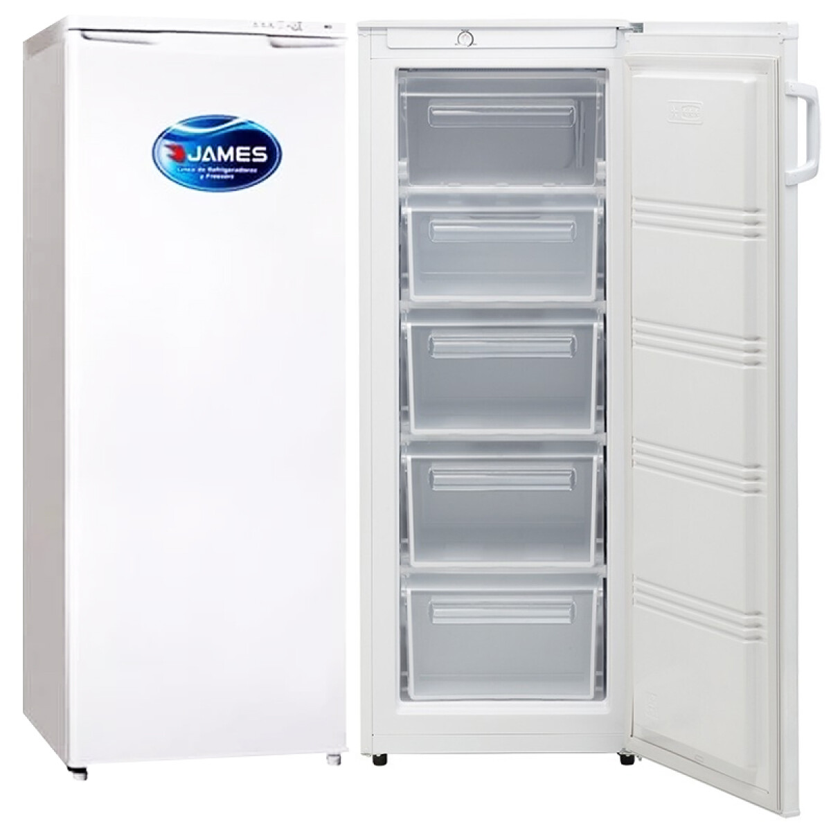 Freezer James Fvj-261kn 168 Lts - FREEZER VERTICAL JAMES FVJ-261KN 4265 