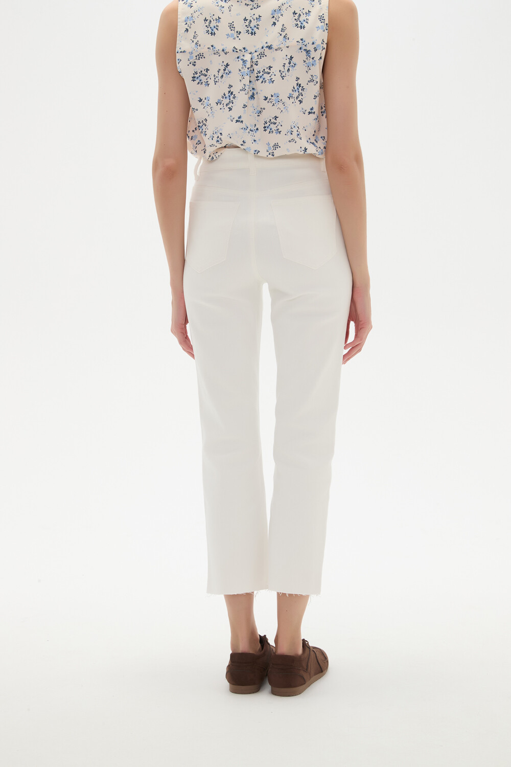 Pantalon Vilehada Marfil / Off White