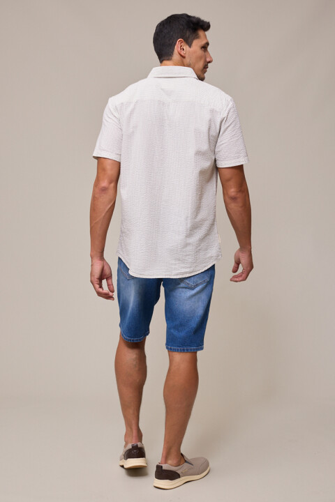 CAMISA M/C ESTURA POLANCO Celeste
