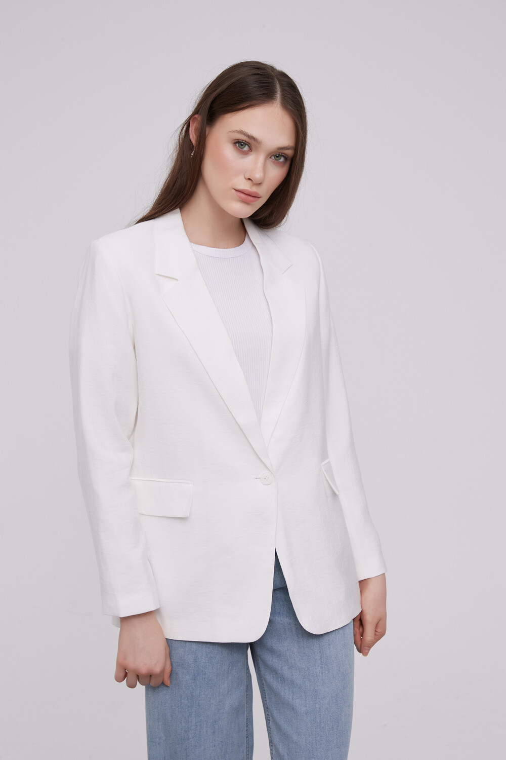 Blazer Abella Marfil / Off White