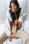 Porta celular puffy beige