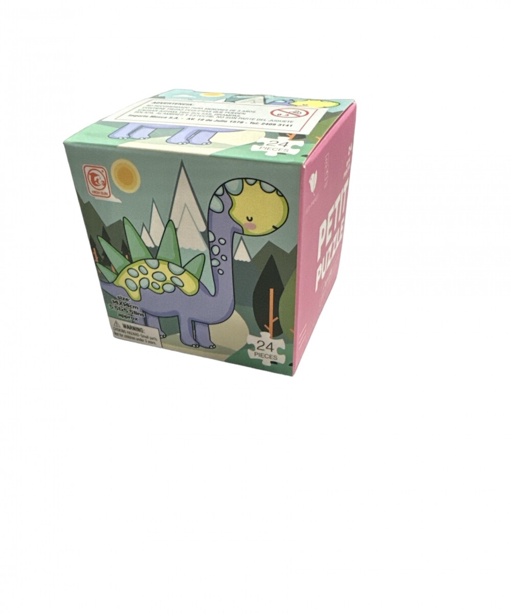 Puzzle Cubo Infantil 24 pcs - Dino 