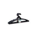PACK DE PERCHAS PLASTICAS X 10 UNIDADES NEGRO