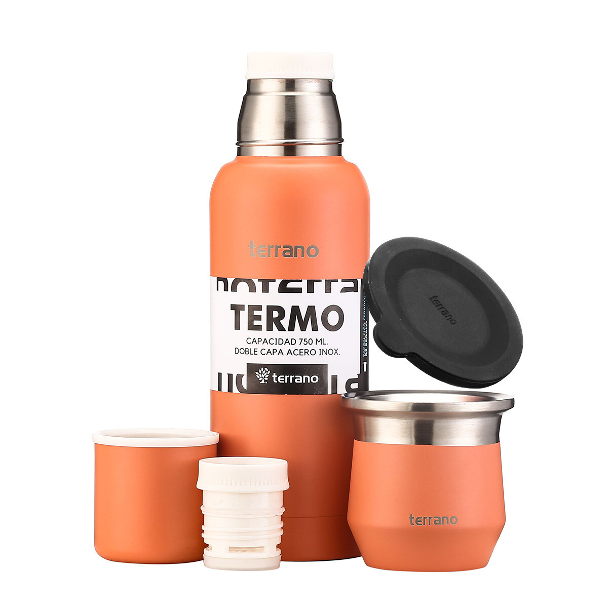 Kit 750ML. Slim - Mate Flap - Coral 