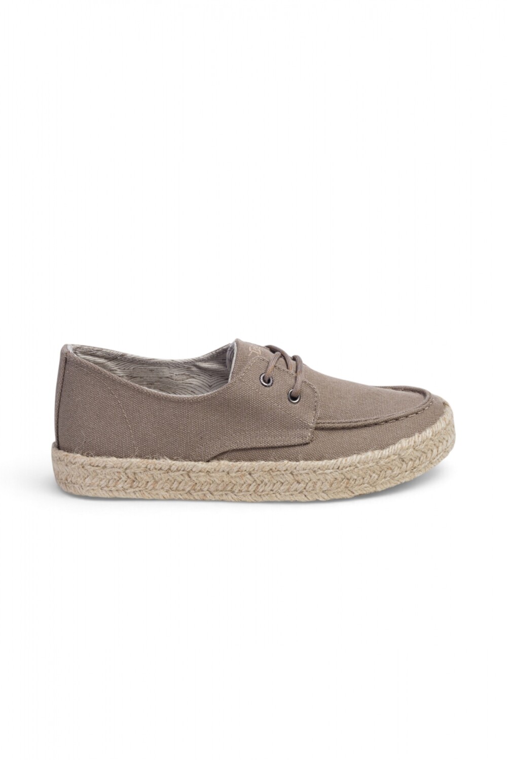 ZAPATO NAUTICO CANVAS Tostado