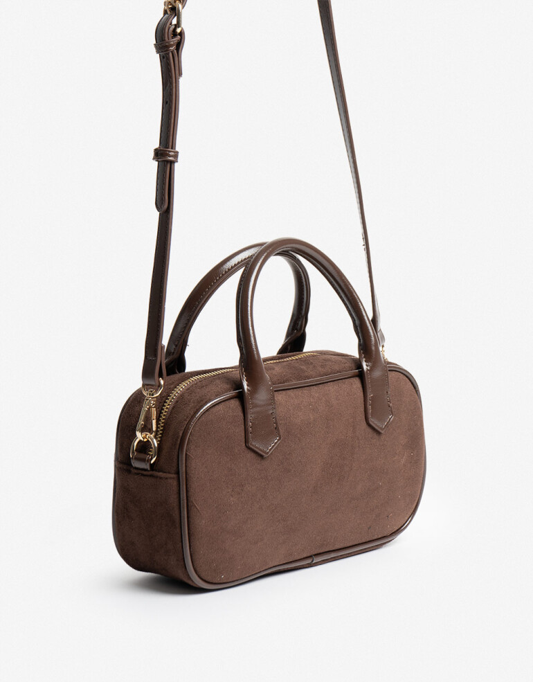 Bowling Cartera Bowling Suede - Marron Chocolate