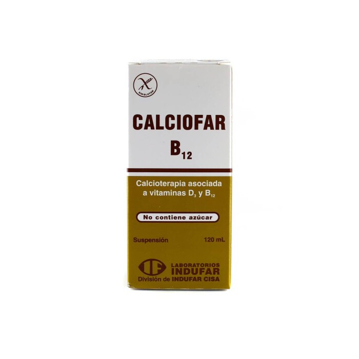 CALCIOFAR B12 JARABE CJ X 120 ML. única