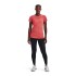 Remera de Mujer Under Armour Tech Tiger Rojo