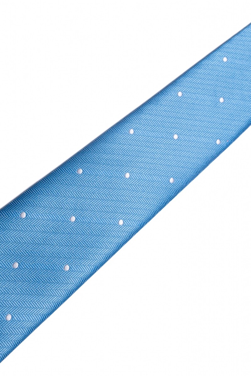 Corbata 8 cm CELESTE