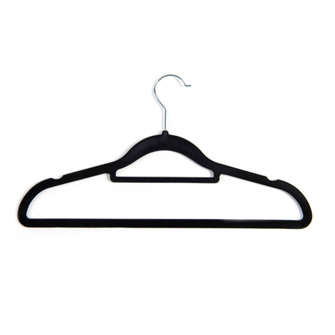Percha De Terciopelo Antideslizante Ropa Pack 6 Unidades Percha De Terciopelo Antideslizante Ropa Pack 6 Unidades