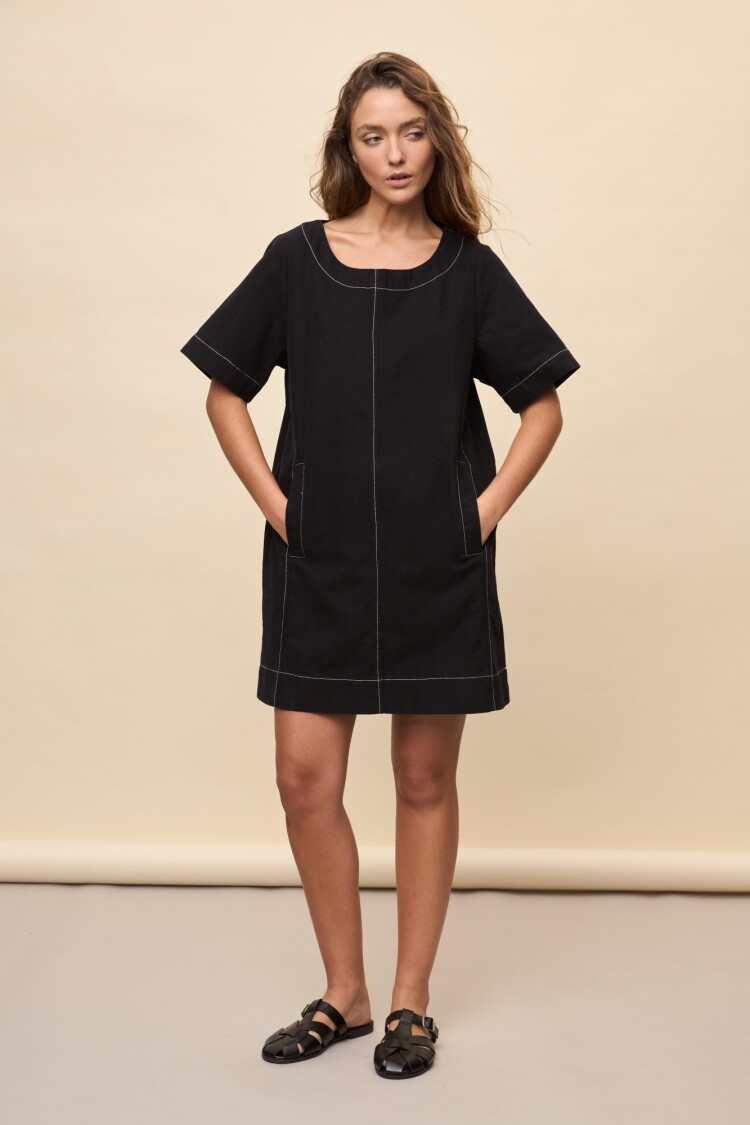 VESTIDO IRON Negro