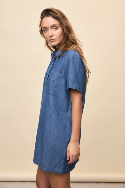 VESTIDO SHAW Azul