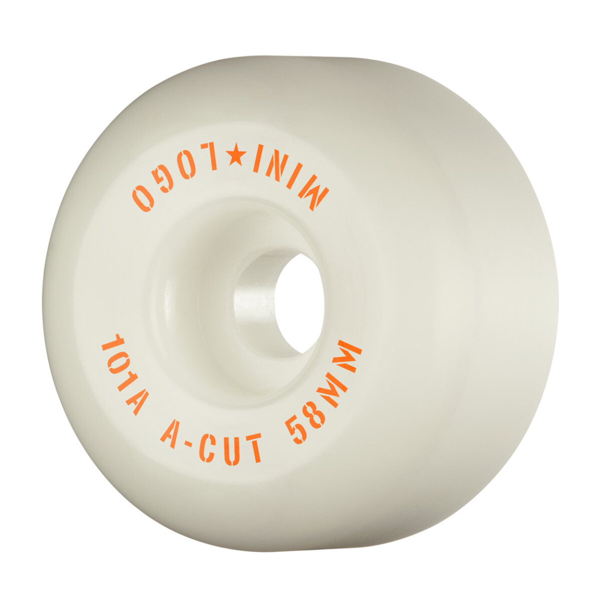 Ruedas Minilogo A-Cut White 58mm 101a 